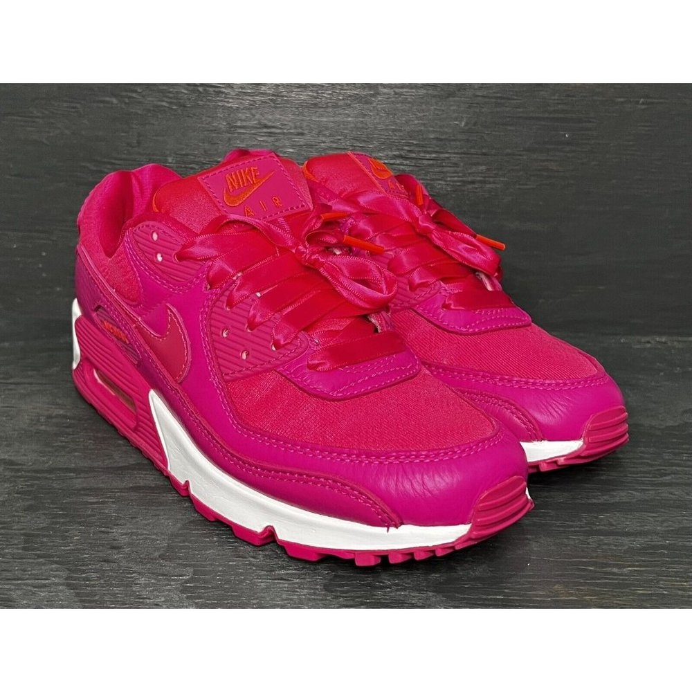 Women's Nike Air Max 90 Valentine's Day 2022 Pink Prime White DQ7783-600